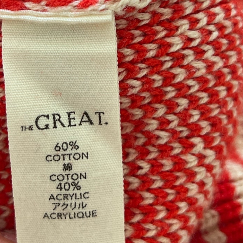 The Great Red Snowflake Pullover in Alpine Spice Small (1) - Picture 10 of 11